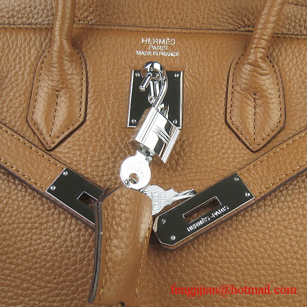 Hermes Birkin 30cm Togo Leather Bag Light Coffee 6088 Hermes Birkin 30cm Togo Leather Bag Light Coffee 6088